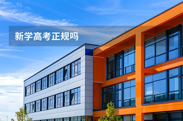 新学高考正规吗