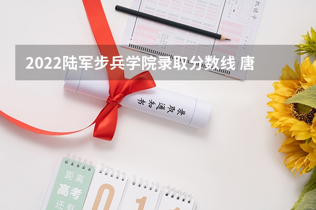2022陆军步兵学院录取分数线 唐山工业职业技术学院录取分数线预测